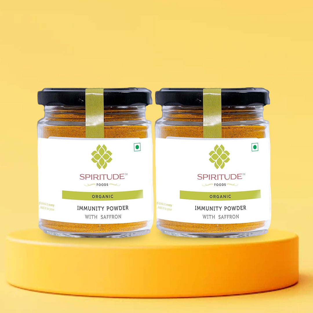 Organic Immunity Powder With Saffron Spiritude
